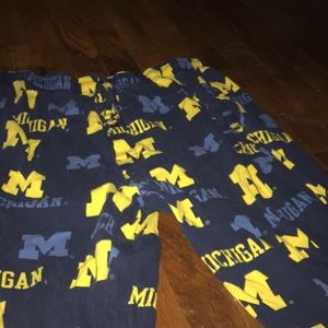 University of Michigan Pjama Bottoms